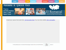 Tablet Screenshot of elromeralcastejon.com